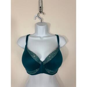 Victoria’s Secret Body by Victoria Teal Lace Demi Bra 34DDD